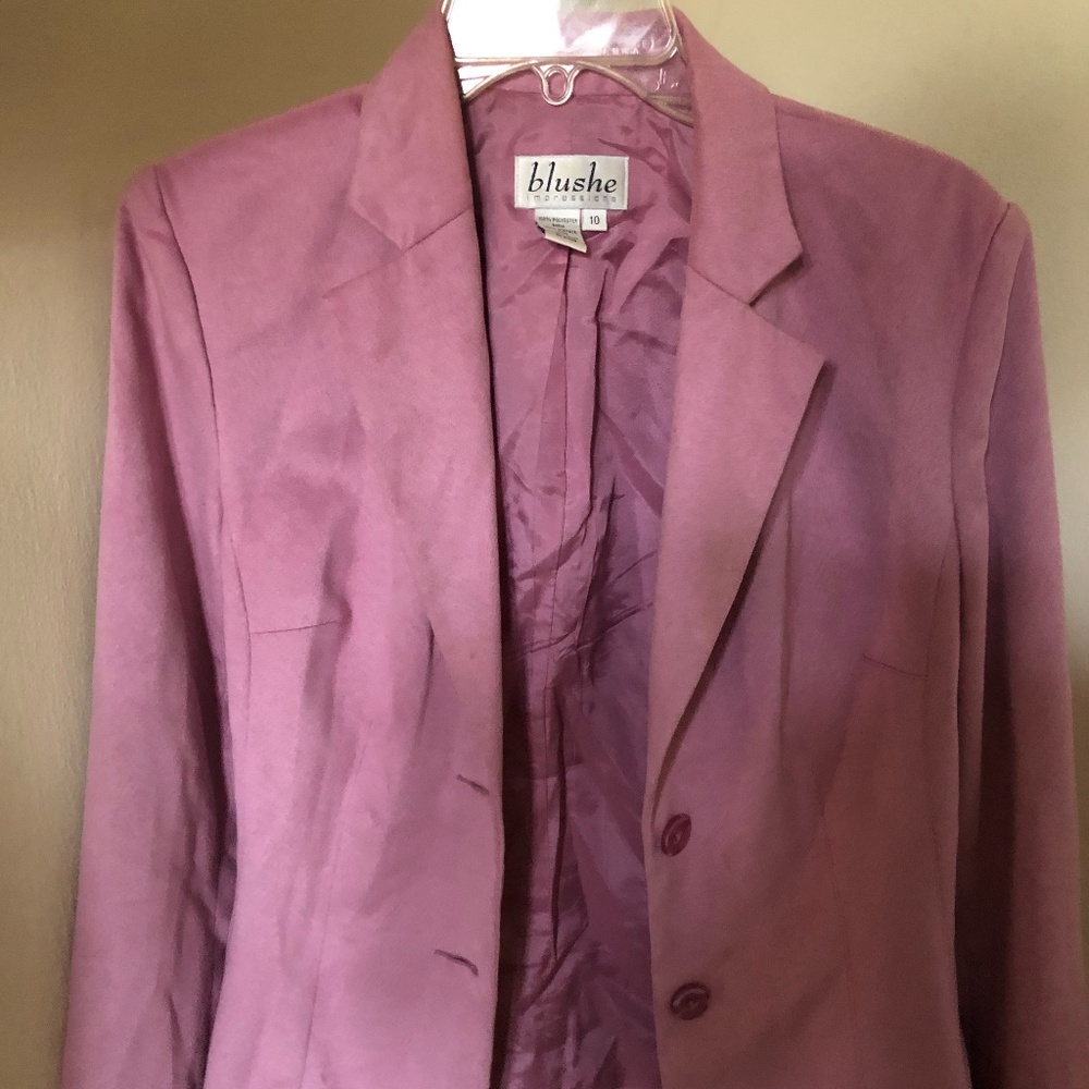 Lavender Blazer/Skirt/Pant combo